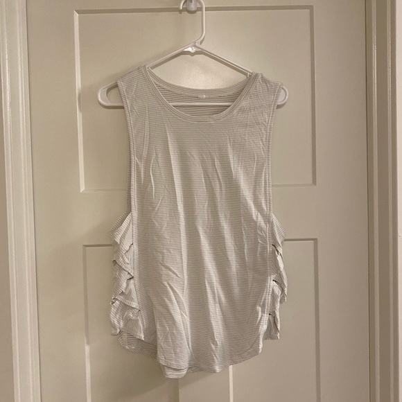 lululemon athletica Tops - Striped lulu lemon tank top